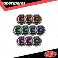 SAAS Transmission Temp Gauge OD 52mm Muscle Digital Series 10 Color LED