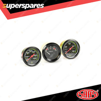 SAAS Triple Gauge Set Mechanical - Water Temperature/Oil Pressure/Volt