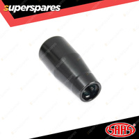 SAAS Billet Car Gear Stick Shift Knob - Black Aluminium Finish Customisable