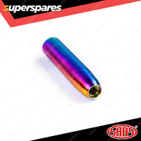 SAAS Billet Car Gear Stick Shift Knob - Matte Neo Titanium Finish 140mm