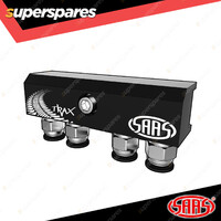 SAAS Diff Breather Kit 4 Port for Toyota Land Cruiser Hilux RAV 4 4 Runner 4WD