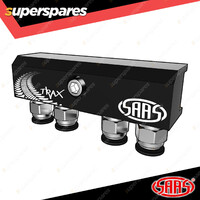 SAAS Diff Breather Kit 4 Port for Mazda BT BT-50 CD UN UP UR B22 B32 II III