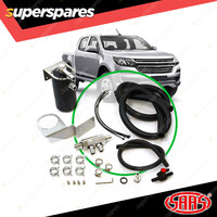 SAAS Oil Catch Tank Full Kit for Holden Colorado RG II 2.8L Black Anodised