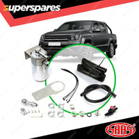 SAAS Oil Catch Tank Full Kit for Volkswagen Amarok 2.0L 2011 Polished Aluminium