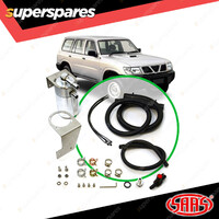 SAAS Oil Catch Tank Full Kit for Nissan Patrol GU 4.2 97 - 06 Polished Aluminium