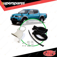 SAAS Oil Catchtank Install Kit for Mitsubishi Triton ML MN 2.5L 2006 - 2015