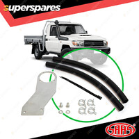 SAAS Oil Catch Tank Install Kit for Toyota Landcruiser 79 Series 4.5L 2007 - On