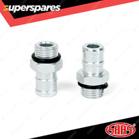 Pair SAAS Catch Tank Hose Fitting 14mm 9/16 Premium Quality Brand New