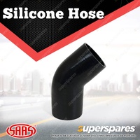 SAAS 45 Deg Elbow Silicone Hose - 102 x 102mm Black Multi Ply Construction