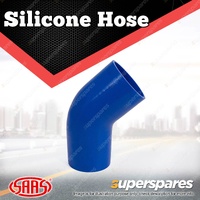 SAAS 45 Deg Elbow Silicone Hose - 102 x 102mm Blue Colour Multi Ply Construction