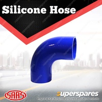 SAAS 90 Deg Elbow Silicone Hose - 82 x 82mm Blue Colour Multi Ply Construction