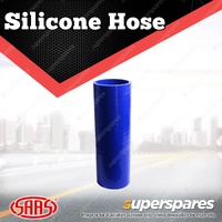 SAAS Straight Silicone Hose - 76 x 76 x 254mm Blue Colour Multi Ply Construction