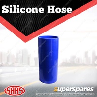 SAAS Straight Silicone Hose - 102 x 102 x 254mm Blue Multi Ply Construction