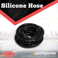 SAAS Silicone Vacuum Hose - 8mm x 3 metre Black Colour Superior Alternative