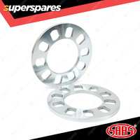 2 Pack SAAS Wheel Spacers Universal 5 Studs ID 90mm OD 164mm Depth 8mm