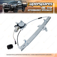 Superspares LH Front E/ Window Regulator for Nissan Navara D40 12/2005-2015