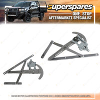 Superspares RH Front E/ Window Regulator Without Motor for Nissan Patrol GU