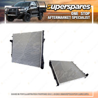 Superspares Radiator for Bmw X5 E53 3.0 Petrol Diesel Without Bleeder Pipe