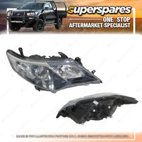 Superspares Right Headlight for Toyota Camry ASV50 Blue 12/2011-12/2014