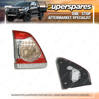 Superspares Left Tail Light Inner for Toyota Corolla Sedan ZRE152 SERIES 2