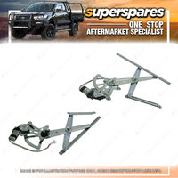 Superspares LH Front Electric Window Regulator for Toyota Landcruiser 100 SERIES