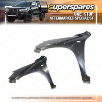 Superspares Left Guard With Blinker Flare Holes for Toyota Rav4 ACA30 SERIES