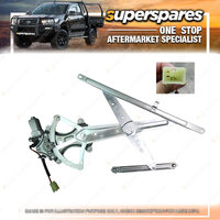 Superspares Left Front Window Regulator With Motors for Toyota Rav4 ACA20 SERIES