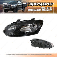 Superspares Left H4-Py21 Headlight for Volkswagen Polo 6R 03/2010-07/2014