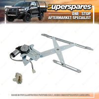 Superspares Front LH Window Regulator With Motor for FORD RANGER PJ PK 2006-2011