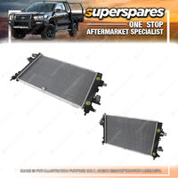 Superspares Radiator for Holden Astra AH 1.9 Litre Inline 4 Turbo Diesel Auto