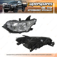 Superspares LH Headlight Not Suits Hid for Mitsubishi Outlander ZJ 11/2012-2014