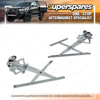 Superspares LH Front E/ Window Regulator W/ Motor for Mitsubishi Triton ML MN