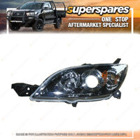 Superspares Left Headlight for Mazda 3 Hatchback BK 01/2004-12/2008