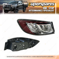 Superspares Left Led Outer Tail Light for Mazda 3 Sedan Sp25 BL 01/2009-01/2014