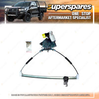 Superspares Right Rear Electric Window Regulator With Motor for Mazda 3 BK