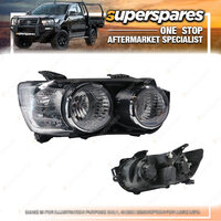 Right Hand Side Head Light for Holden Barina TM 10/2012-ON With Chrome Round Rim