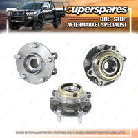 Superspares Front Wheel Hub With Abs for Nissan Murano Z50 06/2005-09/2008