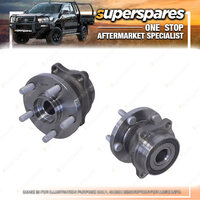 Superspares Rear Wheel Hub With Bearing for Subaru Brz Z1 07/2012-Onwards