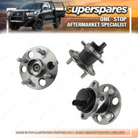 Rear Wheel Hub Kit for Toyota Prius C NHP 10 12/2011 - 11/2014 Abs Type