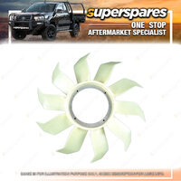 Superspares Fan Blade for Isuzu D - Max 07 / 2012 - 10 / 2016 Diesel