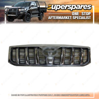 Superspares Grille for Toyota Landcruiser Prado J120 02/200 - 09/2009 Black