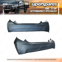 Superspares Rear Bumper Bar Cover for Toyota Prius C NHP 10 12/2011 - ON