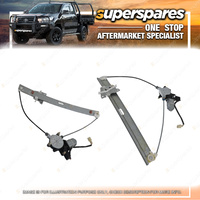 Superspares Front Electric Window Regulator Left Hand Side for Mazda Tribute