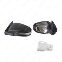 Superspares Door Mirror Left Hand Side for Toyota Fortuner GUN156 2015-ON 5 Pins