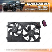 1 pc Superspares Radiator Fan for Volkswagen Caddy 2K 2C 2005-2015