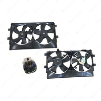 1 pc Superspares Radiator Fan for Mitsubishi Outlander ZG 2006-2009