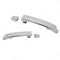 Superspares Front Outer Door Handle Left Hand Side for Nissan Navara D40 05-15