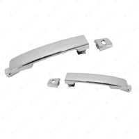 Superspares Front Outer Door Handle Right Hand Side for Nissan Navara D40 05-15