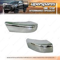 Left Hand Side Front Bumper Bar End for Holden Rodeo TF 1997-2003