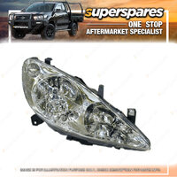 Superspares Head Light Left Hand Side for Peugeot 307 T5 12/2001-09/2005